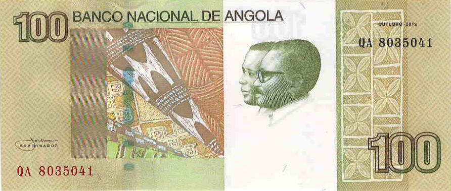 P153a Angola 100 Kwanzas Year 2012