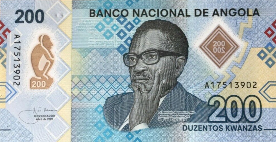 PN160 Angola 200 Kwanzas Year 2020