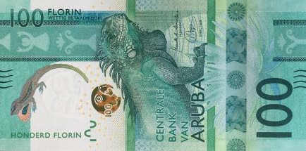 PN24a Aruba 100 Florin Year 2019