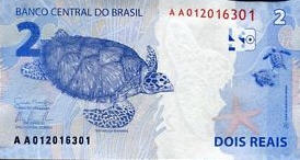 P253 Brasil 5 Reais Year 2010 (2013)