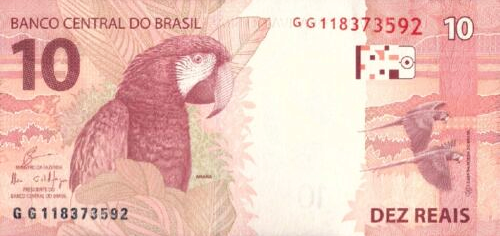 P254d Brazil 10 Reais Year 2019