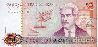 P210b Brasil 50 Cruzeiro Year nd