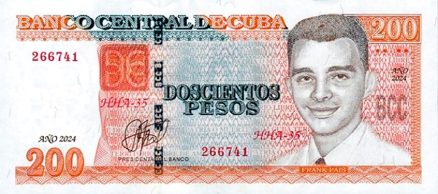 P130i) Cuba - 200 Pesos (2024)