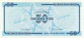 PFX24 Cuba 50 Pesos Year nd