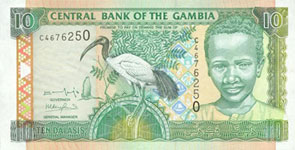 P21a Gambia 10 Dalasis Year nd