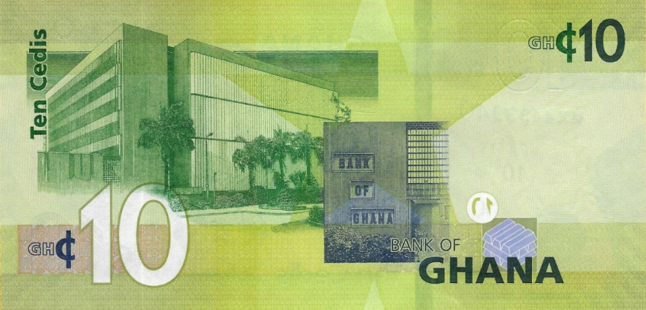 P47 Ghana 10 Cedis Year 2019