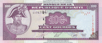P268 Haiti 100 Gourdes Year 2000