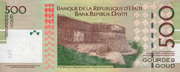 P277a Haiti 500 Gourdes Year 2004