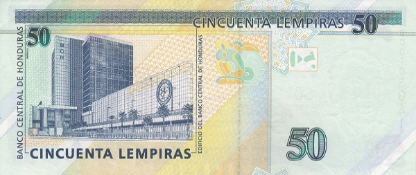 PN104c Honduras - 50 Lempiras (2022)