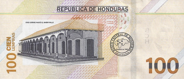 PN112a Honduras - 100 Lempiras (2022)