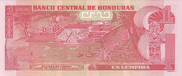 PN 96e Honduras - 1 Lempira (2022)