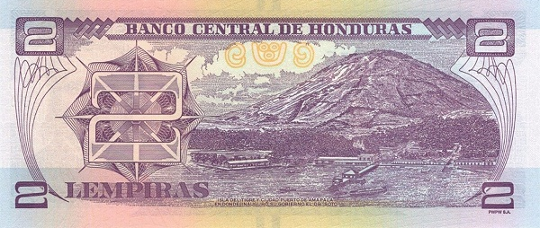 PN 97e Honduras - 2 Lempiras (2022)