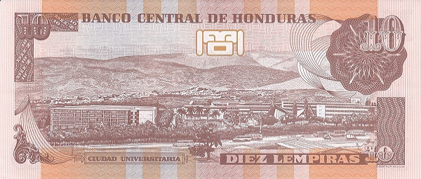 PN 99f Honduras - 10 Lempiras (2024)