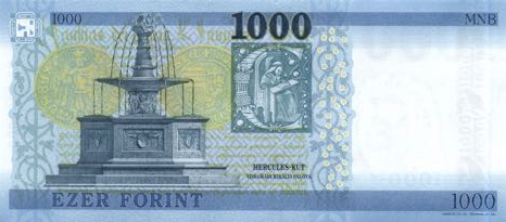 P203a Hungary 1000 Forint Year 2017