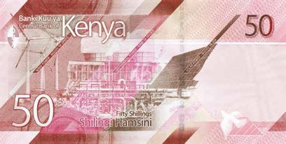 P52a Kenya 50 Shillingi Year 2019