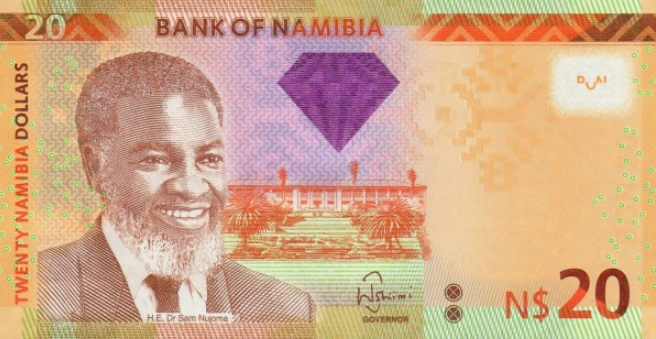 (141) Namibia P12a - 20 Dollars Year 2011
