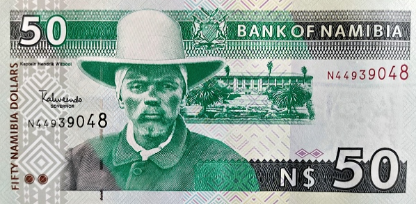 P 8b Namibia 50 Dollars Year 2003