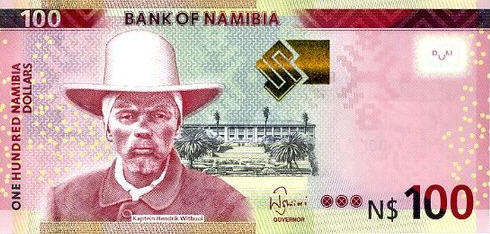 P14 Namibia 100 Dollars Year 2012