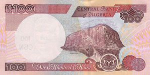 P28h/i Nigeria 100 Naira Year 2007/09