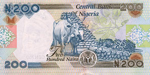 P29a Nigeria 200 Naira Year 2000