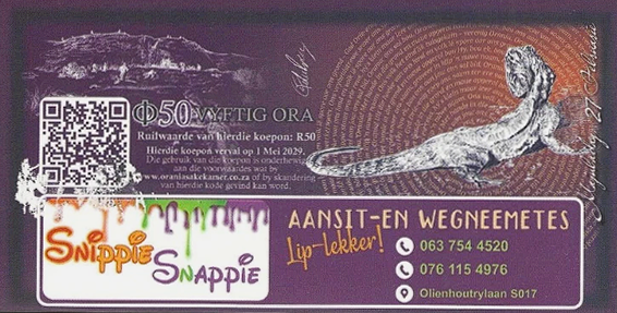 NIP Orania - 50 Ora (2026)