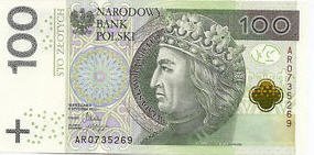 P186 Poland 100 Zlotych Year 2012 (2014)