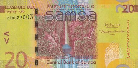 P40r Samoa 20 Talu Year 2017