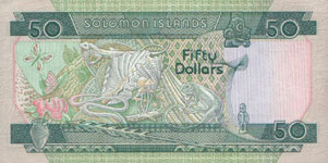 P17 Solomon Islands 50 Dollar Year nd
