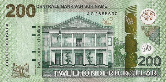 PN166A Surinam - 200 Dollar (2024)