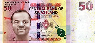 P38a Swaziland 50 Emalangeni Year 2010