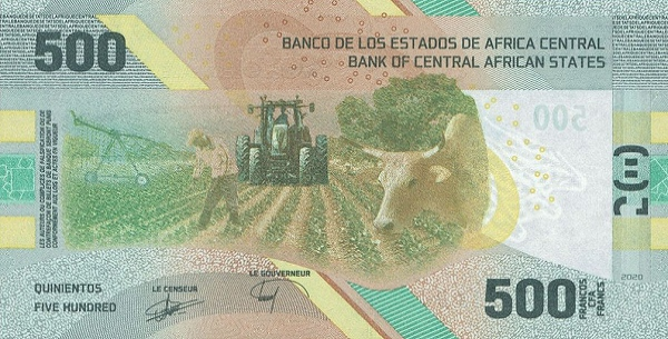 Congo Dem. Rep. P87S-10 Franc Year 1997 SPECIMEN