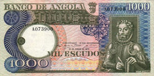 P108 Angola 100 Escudos Year 1973