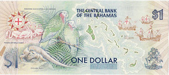 P50 Bahamas 1 Dollar Year nd