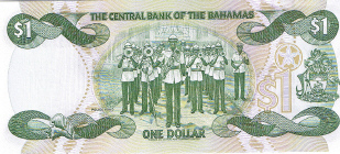 P70 Bahamas 1 Dollar Year 2002