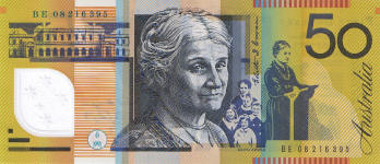 P60e Australia 50 Dollars year 2008