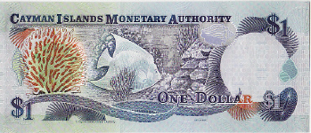 P26a Cayman Islands 1 Dollar Year 2001 V