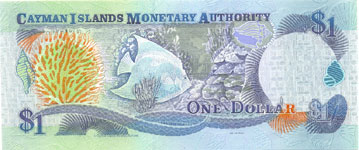 P30 Cayman Islands 1 Dollar Year 2003
