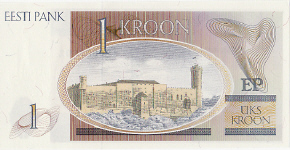 P69 Estonia 1 Kroon year 1992