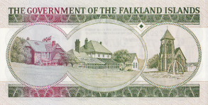 P14 Falkland Islands 10 Pounds Year 1986