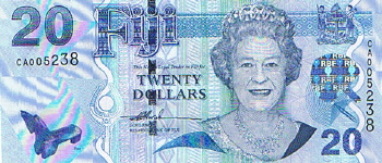 P112 Fiji Islands  20 Dollars Year nd (2007)