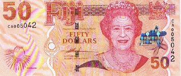 P113 Fiji Islands  50 Dollars Year nd (2007)