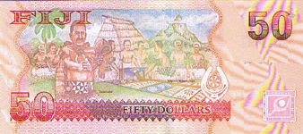 P113 Fiji Islands  50 Dollars Year nd (2007)