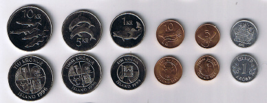 giltiga danska mynt