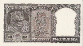 P 53d India 2 Rupees Year nd V