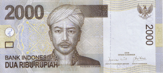 P148a Indonesia 2000 Rupiah year 2009