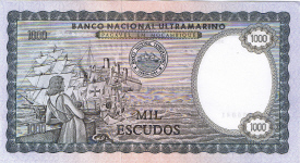 P112b Mozambique 1000 Escudos year nd