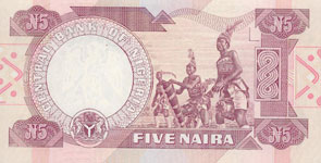 P24g/h Nigeria 5 Naira Year 2002/04