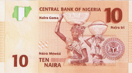 P33 Nigeria 10 Naira Year 2006