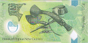 P28 Papua New Guinea 2 Kina year 2007 Polymer