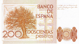 P156 Spain 200 Pesetas Year 1980